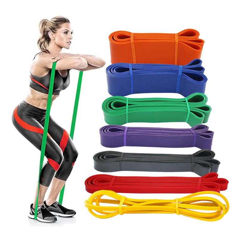 Latex Free Pull up Resistance Bands Qishuang® Custom