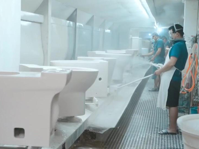 Toilet production-4