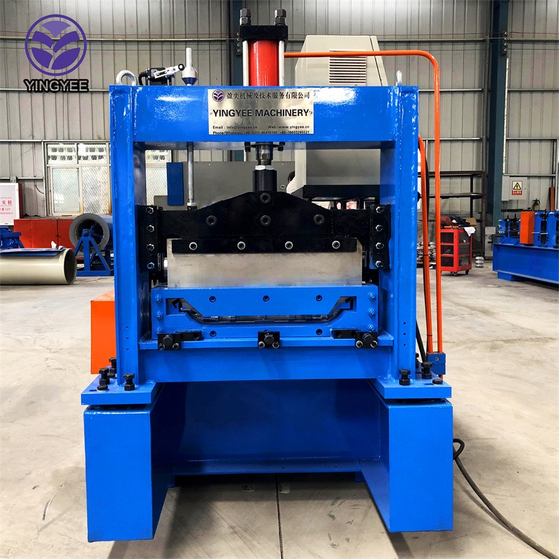 Hidden buckle plate forming machine3