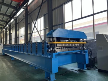 Гофрированный кровельный лист рулонная формовочная машина