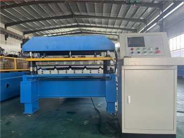 Трапециевидный лист крыши рулонный формовочный станок