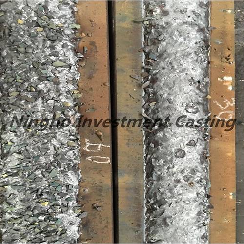 Build-up Welding Broken Carbide Bars