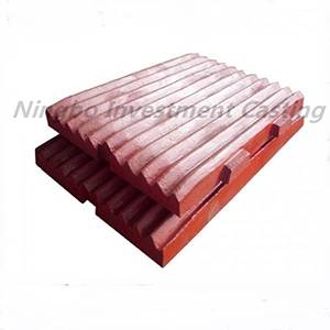Casting Jaw Crusher Plate