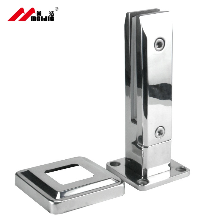 High Quality Square Head 220mm Height Stainless Steel 304 Glass Spigot