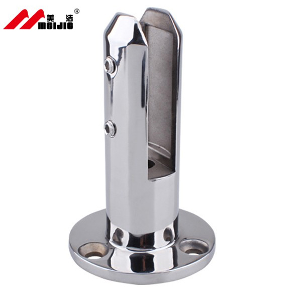 Round Head 160mm Height Stainless Steel 304 Glass Spigot