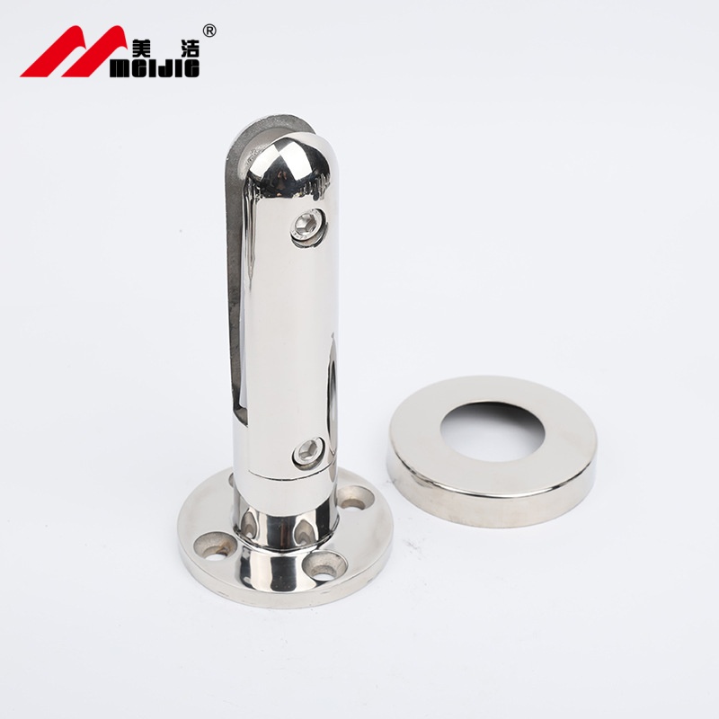 Round Head 190mm Height Stainless Steel 304 Glass Spigot