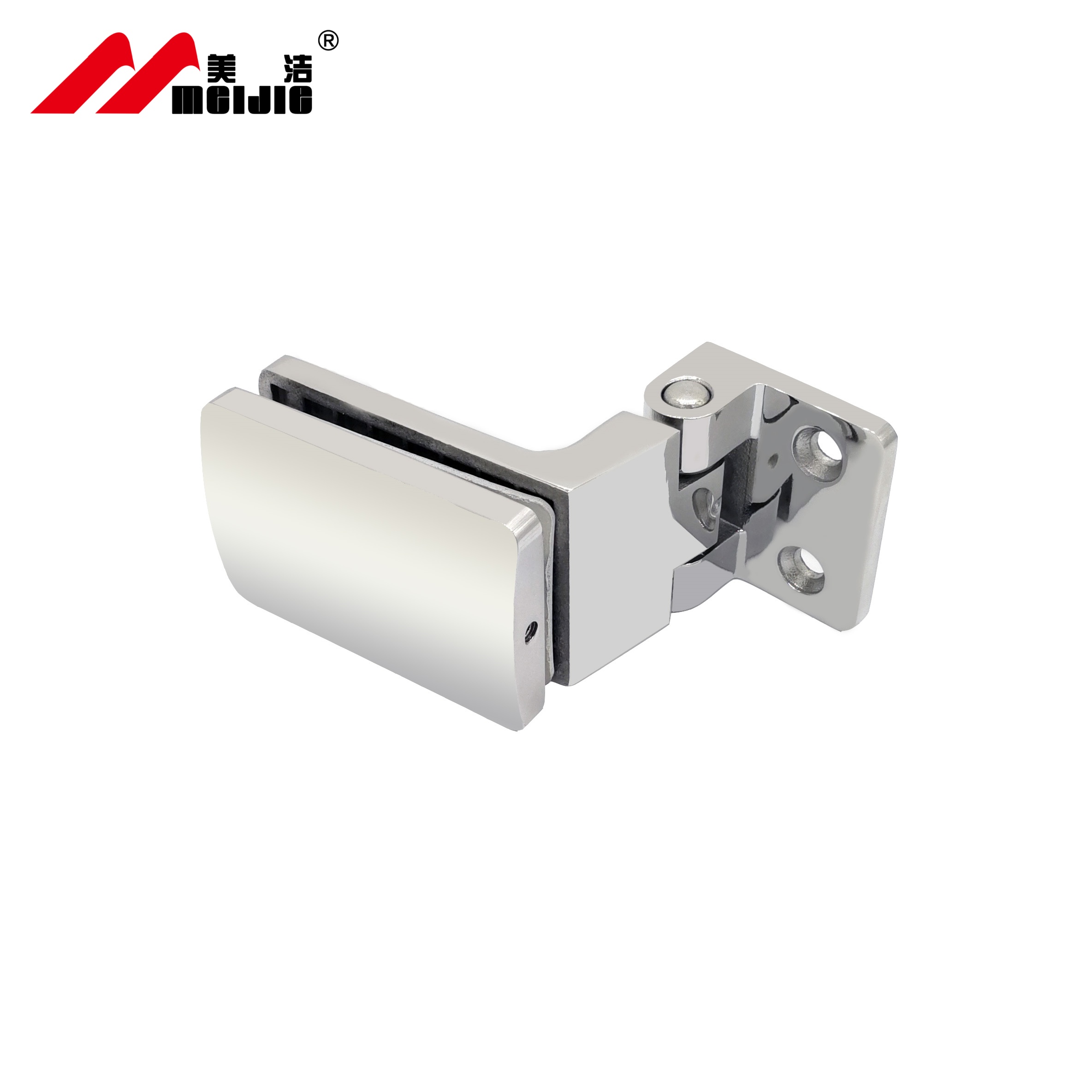 Factory hot sale high quality stainless steel 304 glass clamp 90 degree glass to wall hardware accessories
