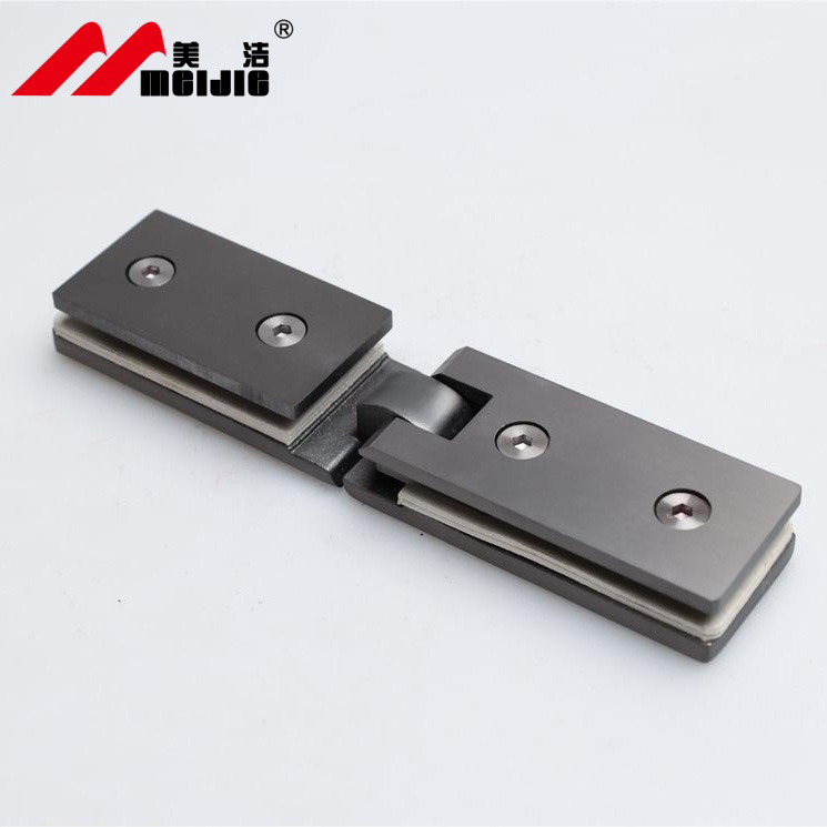 OEM serve Customization Shower room frameless glass door adjustable stainless steel 304 hinge 180 degree glass to glass