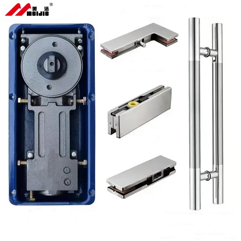 Glass door closer two speed hydraulic heavy duty machine spring floor hinge
