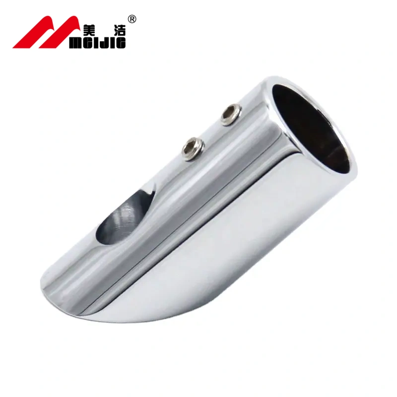 Factory Direct Selling Bathroom Accessories for Glass Door Round Tube Connector