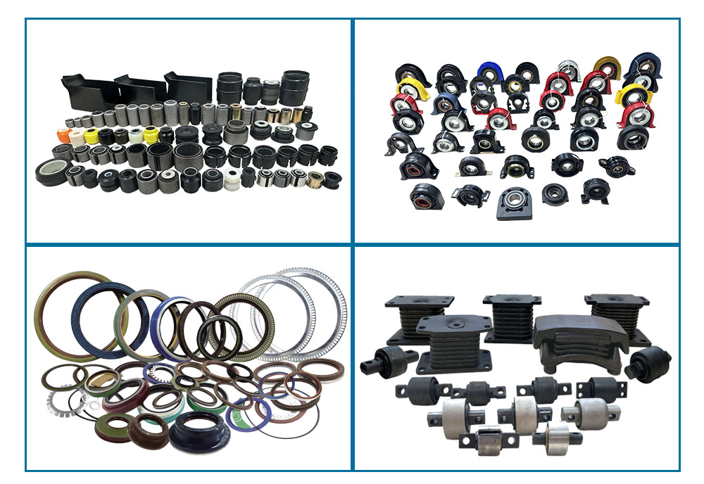 Center bearing, Oil seal, Enging mount, bushing