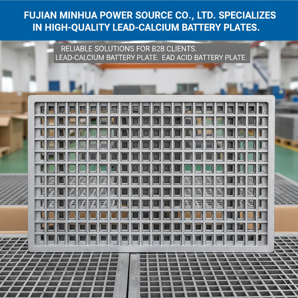 Lead Acid Battery Plate