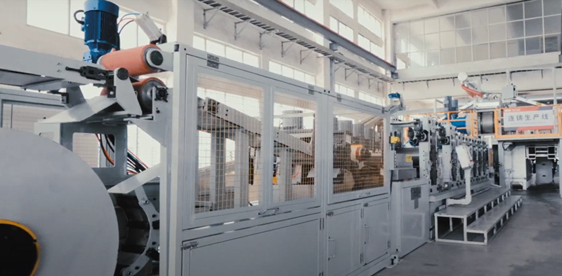 Línea de producción de fundición y punzonado continuo para baterías de plomo-ácido