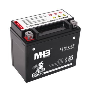 Batería para motocicleta 12V 12AH 10HR MHB 12N12-BS al por mayor