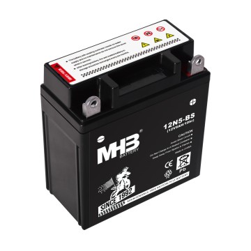 Batería para motocicleta/scooter de 12 V y 5 Ah MHB 12N5-BS