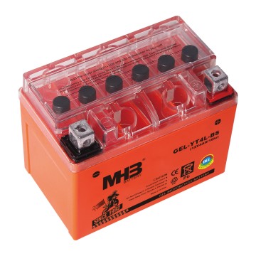 12V 4AH 10HR Motorcycle Gel Battery MHB GEL-YT4L-BS