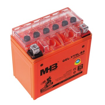 12V 5AH Motorcycle Battery MHB GEL-YT5L-BS