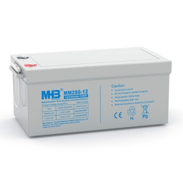 High Capacity 12V 250Ah Security UPS Battery 6-GFM-250T
