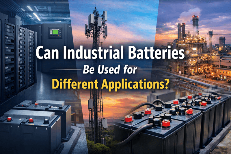 Can You Use Industrial Batteries in Anything?