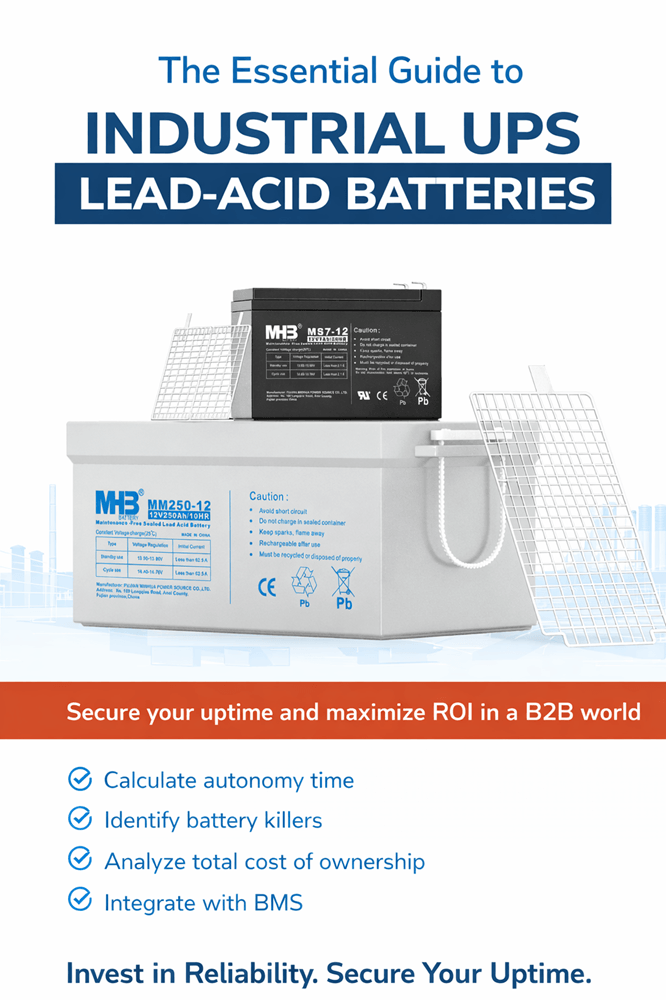 Never Go Dark: The Ultimate Guide to Selecting the Right Industrial UPS Battery