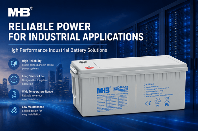 Industrial Battery Supporting Solutions for Modern Backup Power Systems
