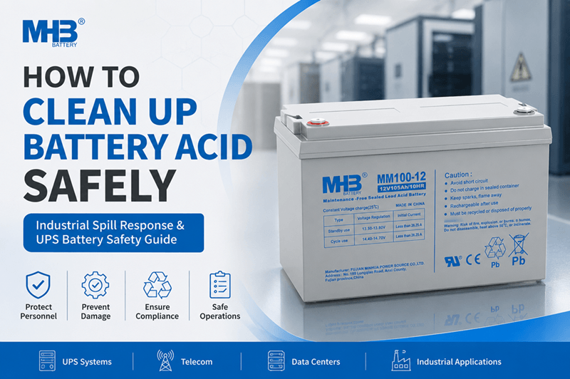 How to Clean Up Battery Acid Safely: Industrial Battery Spill Response Guide