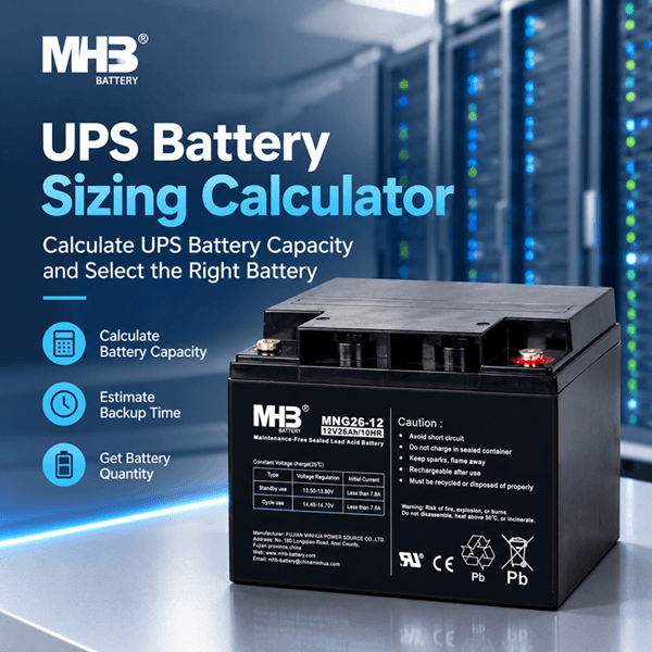 How to Calculate and Select the Right UPS Battery