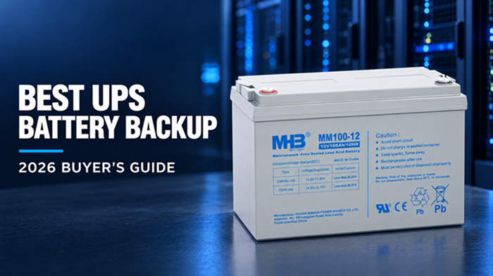 Best UPS Battery Backup in 2026: How to Choose the Right Battery for Critical Power Systems