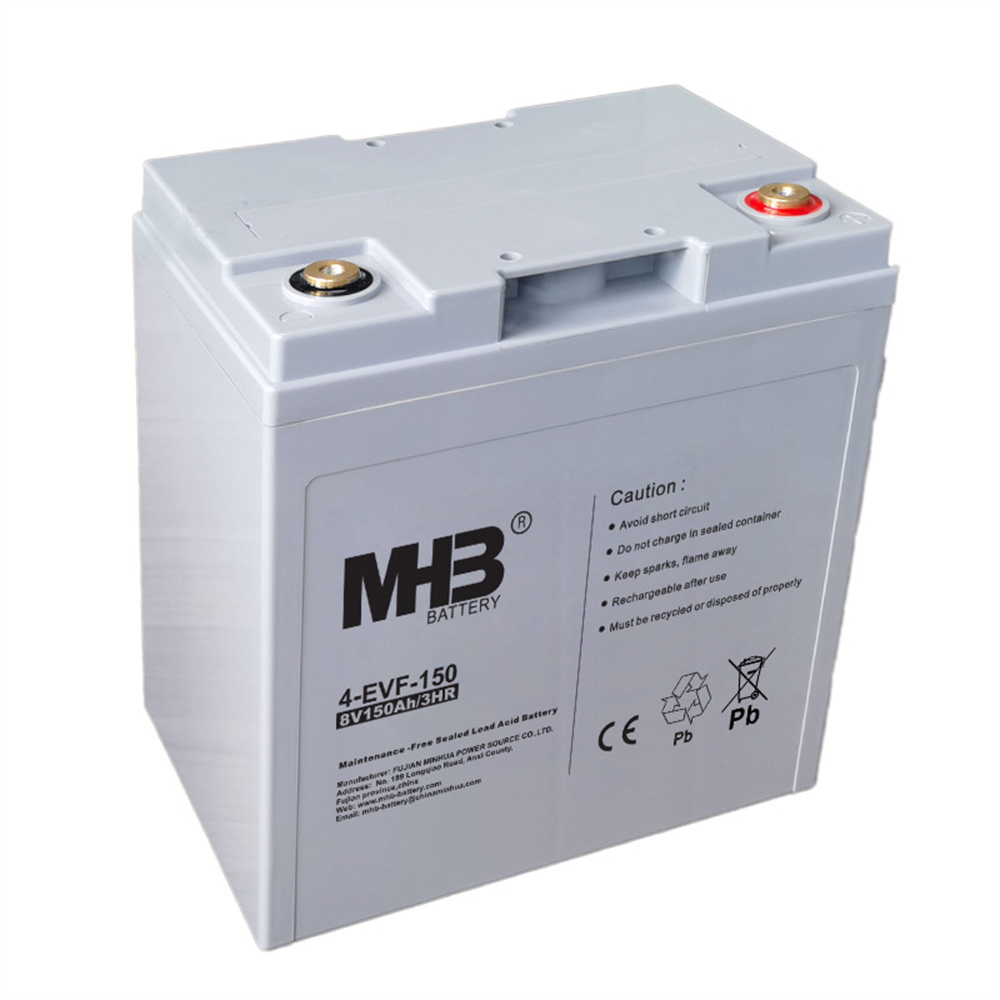 MHB 8V 150Ah EVF Motive Battery 4-EVF-150 for Golf Cart Battery