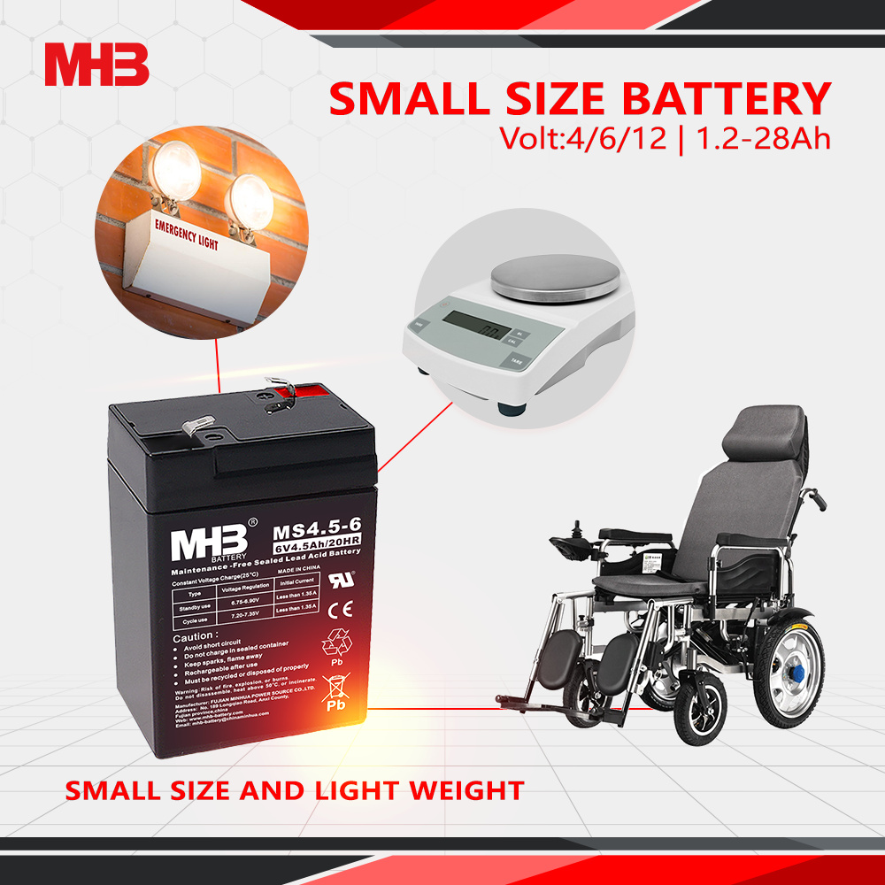 6V 4.5AH Battery