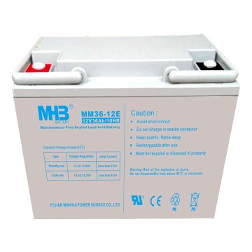 MHB 12V 36Ah 6-GFM-36-1-T UPS Emergency  Backup Battery Distributor