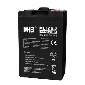MHB ML100-2 2V 100Ah UPS Battery for Telecom System Manufacturer
