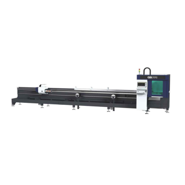 Fiber Laser pipe cutting Machine with two chuck and 0 tailing length