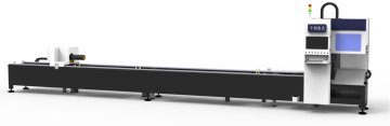 G170D manual feeding laser pipe cutting machine+blue-white