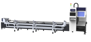 G170D semi-automatic laser pipe cutting machine+blue-white