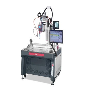 Automatic 5-axis welding machine platform fiber laser welder with rotary clamp for aluminum steel hardware 2000w 3000w