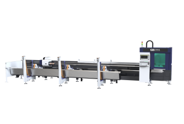 G120C fully-automatic laser pipe cutting machine+blue-white