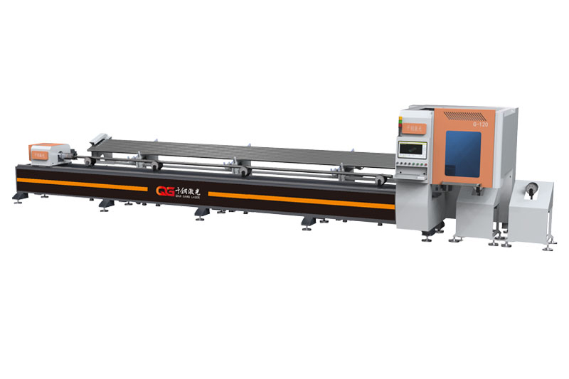 G120P High-Speed 3D Full-Automatic Laser Tube Cutting Machine (Flat Push) 1500w - 6000w