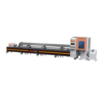 High-speed 3D Semi-automatic Laser Tube Cutting Machine Flat Push