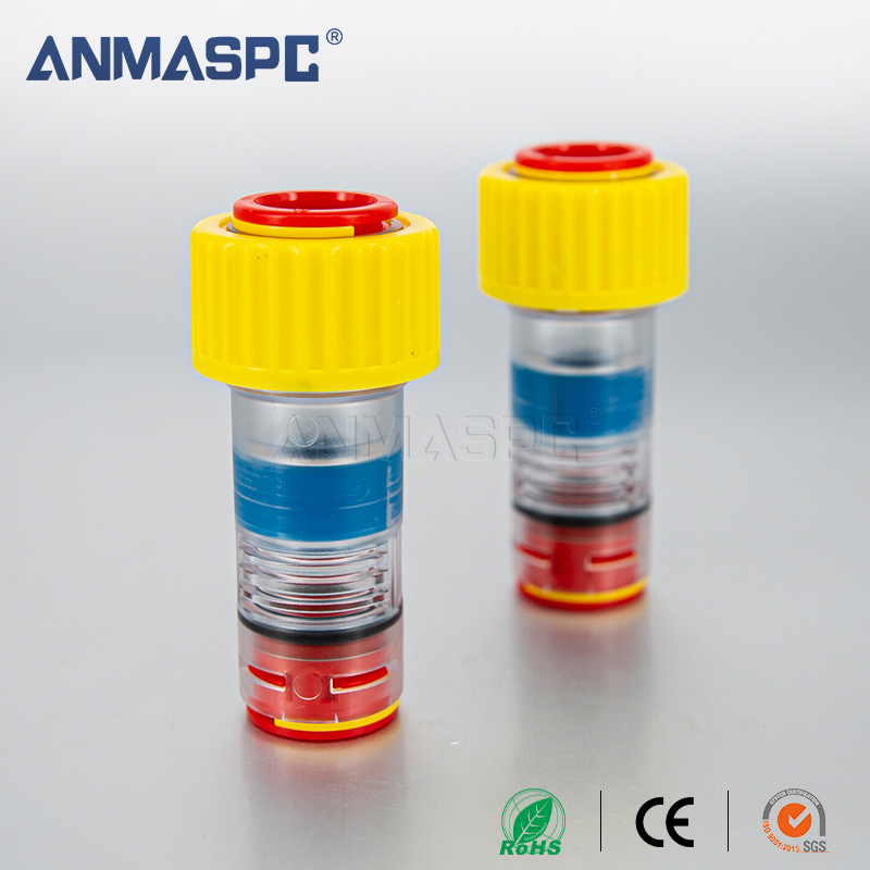 FZA14/12 7-10 Straight Microduct Gas Block Connector