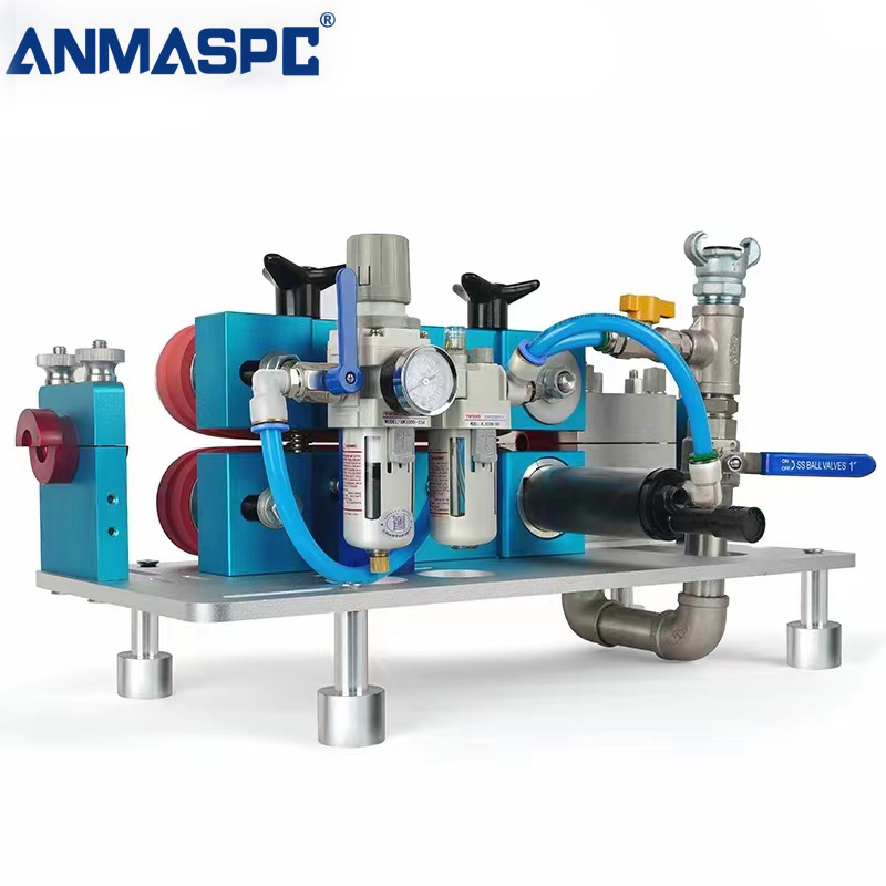  Multifunctional hydraulic and Aerodynamic cable blowing machine