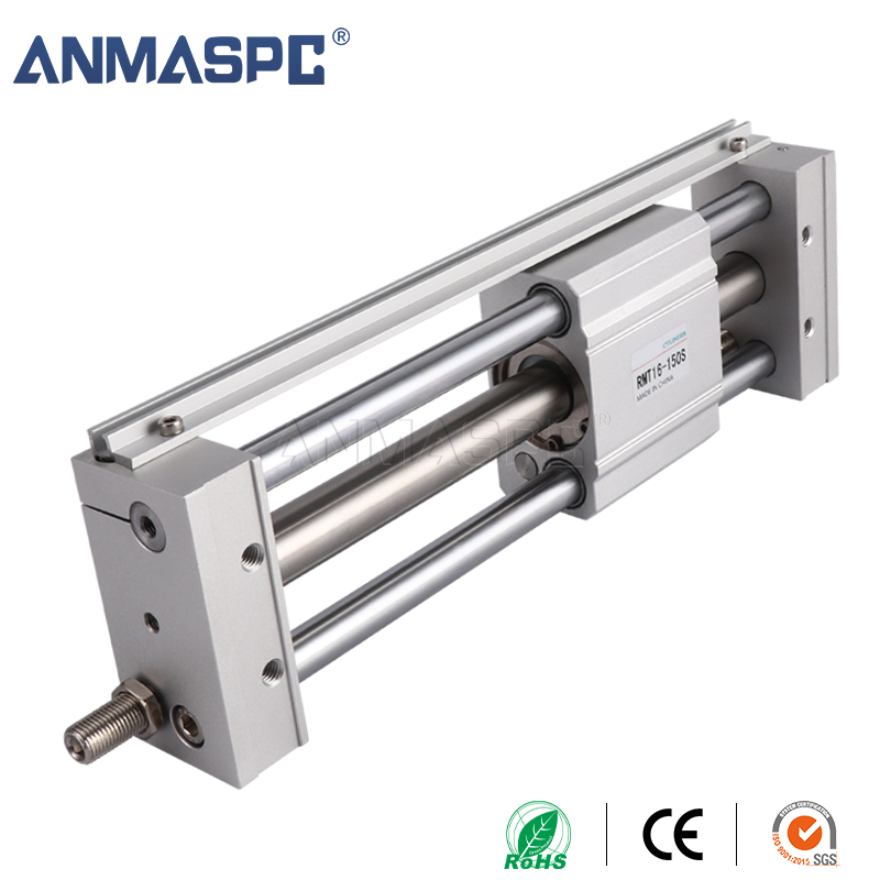 RMT Series Magnetic Rodless Cylinder New Condition Pneumatic Power Piston Structure Direct Manufacturer