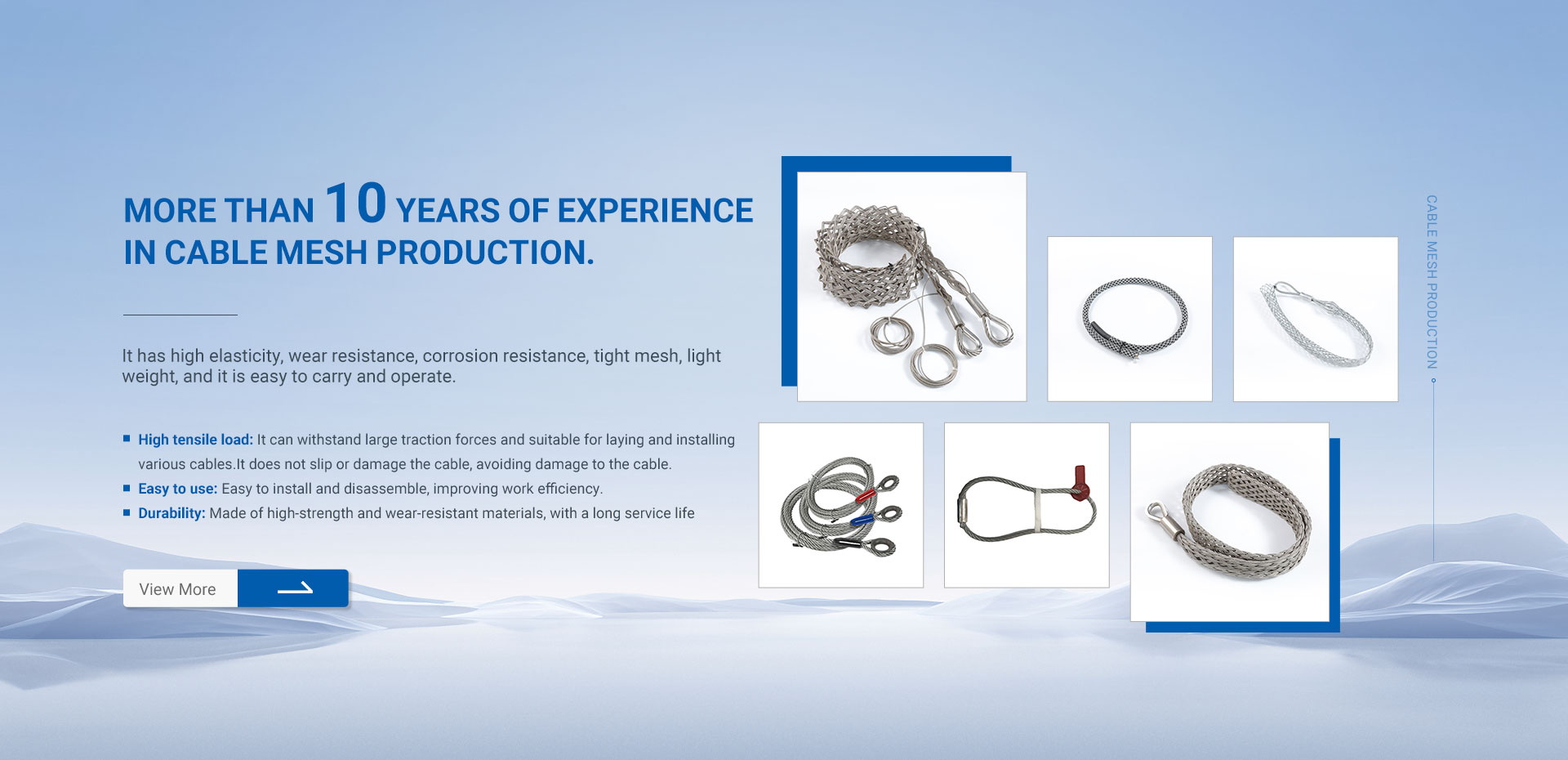 CABLE MESH PRODUCTION