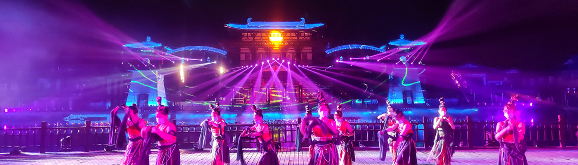 Bright Night at Jiaozuo Yuntai Ancient Town: iTOPLITE Electronics Illuminates Ancient Charm with Technology