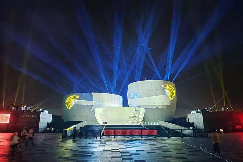 Renewed Appearance of Xingtai Museum: Guangzhou iTOPLITE Electronics Illuminates Exterior Scenery