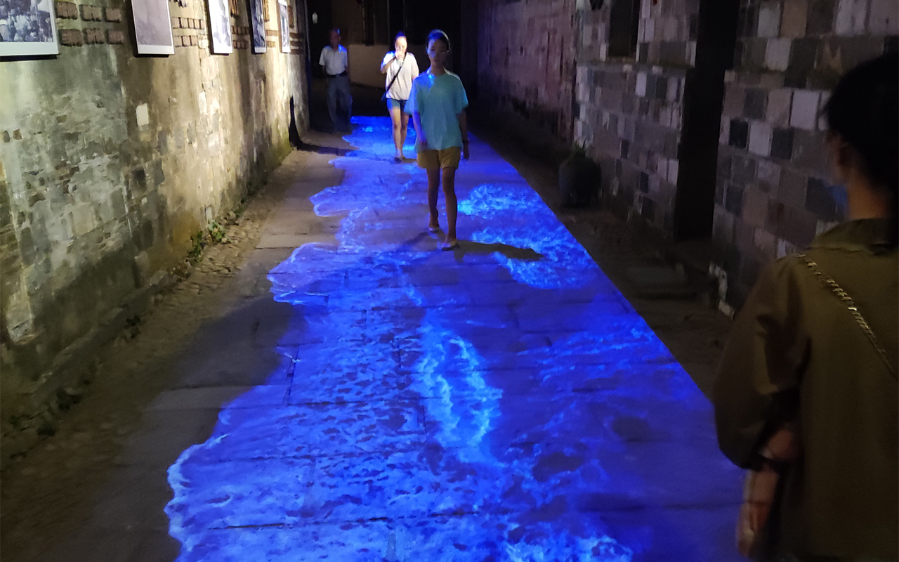 nnovative Ground Pattern Light Decoration Project4