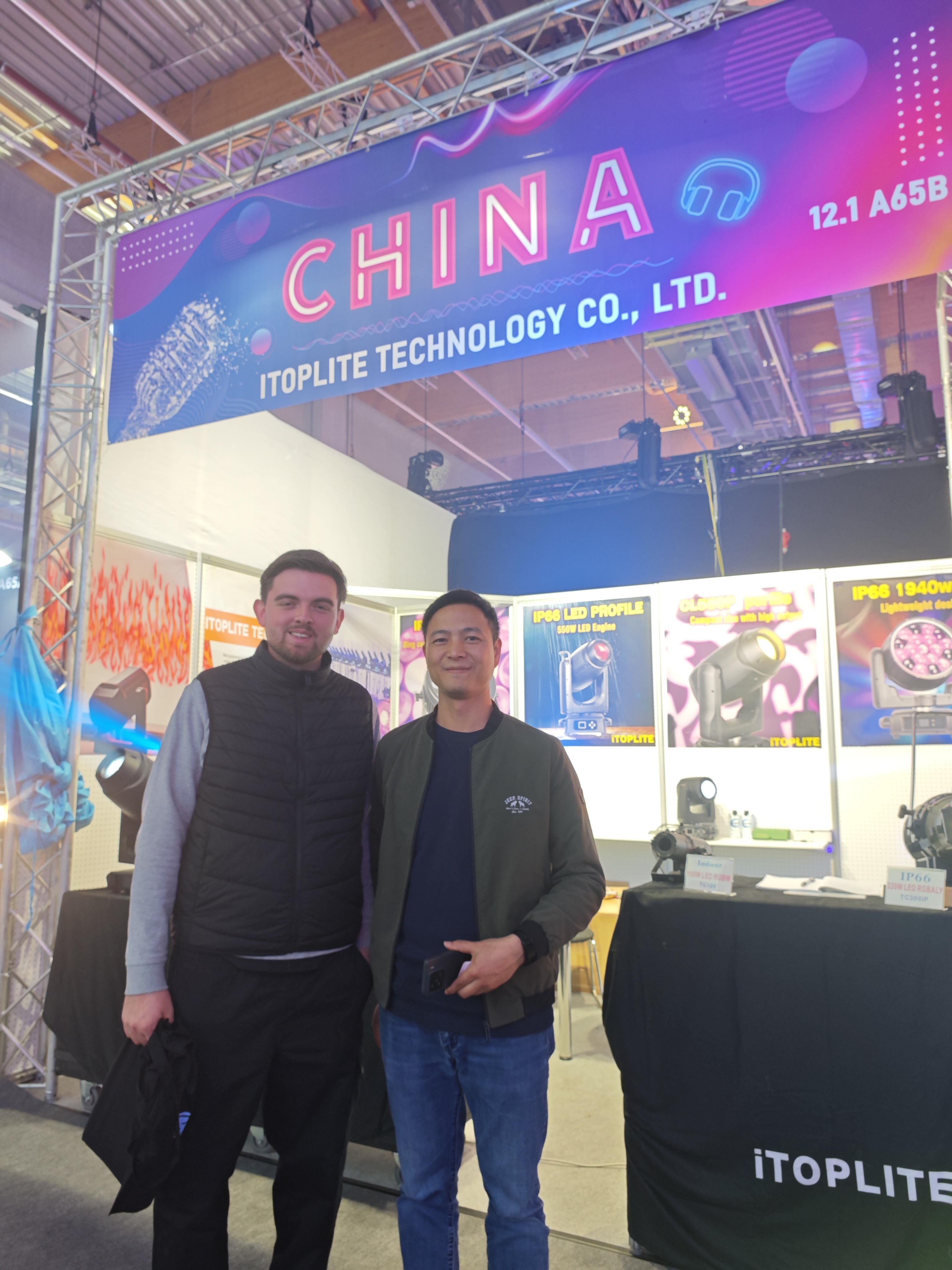 Guangzhou Yigao Optoelectronics Shines at Prolight+Sound Frankfurt, Expanding Global Reach with Innovative Technologies