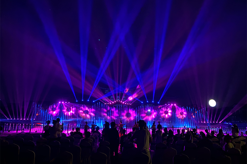 Bright Night at Jiaozuo Yuntai Ancient Town: iTOPLITE Electronics Illuminates Ancient Charm with Technology