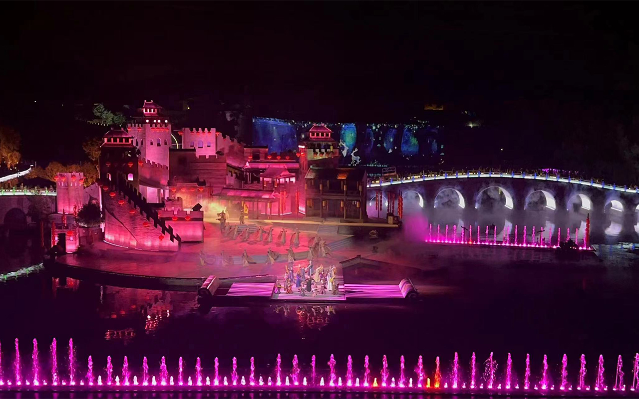 iTOPLITE Optoelectronic Technology Co., Ltd. Creates a Magnificent Lighting Spectacle at Jincheng Runcheng Park
