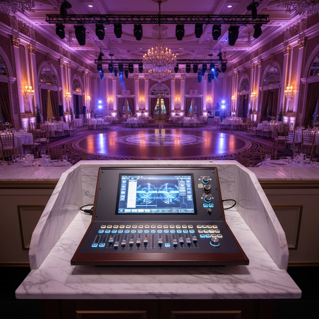 Dmx Controller For Luxury Hotel Ballrooms